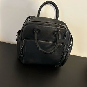 Ayla mini diaper bag black